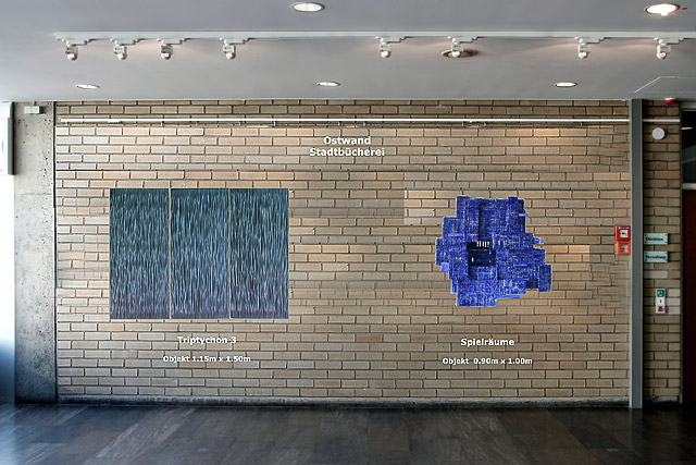Vera Bonsen: Ausstellung - between the lines, 2012
