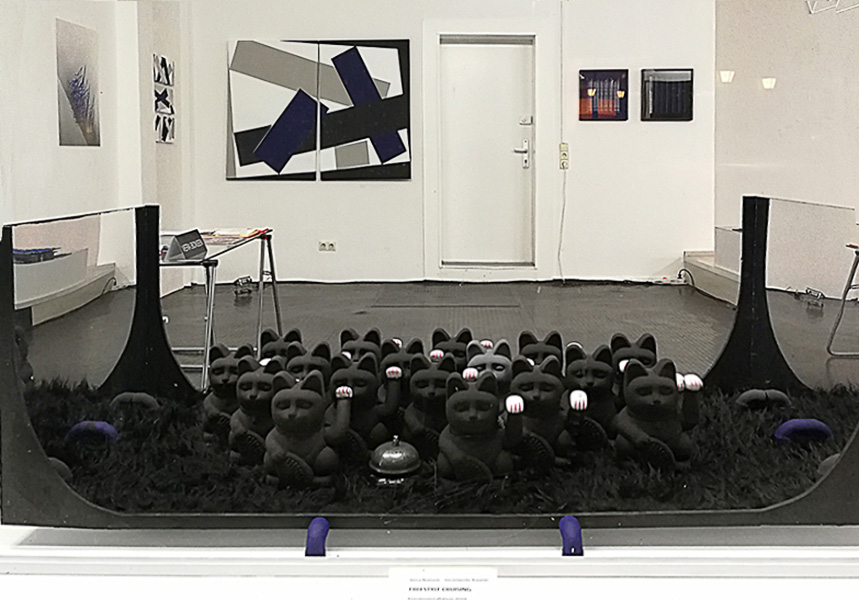Vera Bonsen: Installation - Inszenierte Räume, Galerie Gedok, Heidelberg