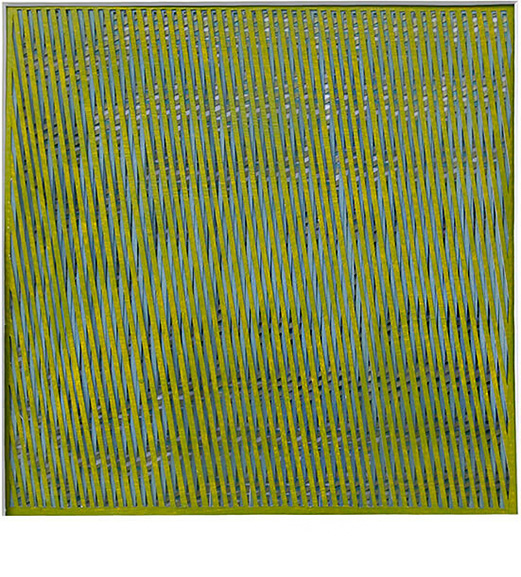 Vera Bonsen: Papierarbeiten: untitled grün