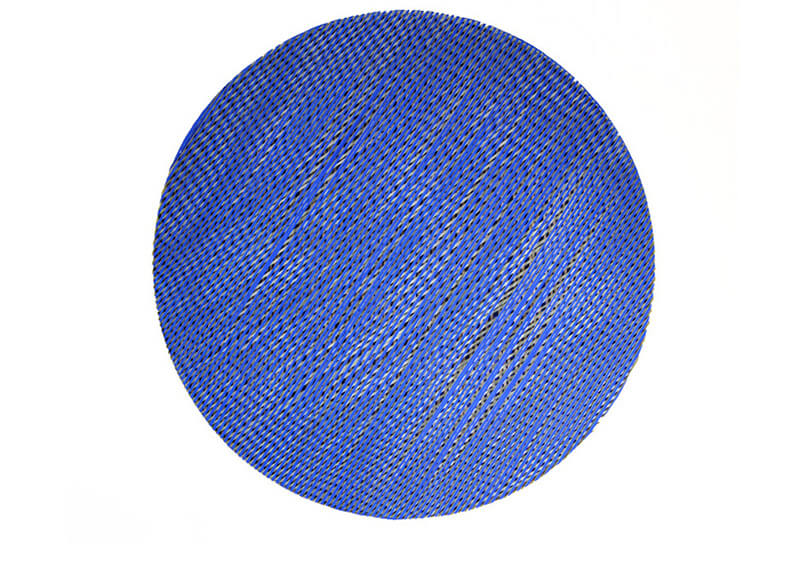Vera Bonsen: Papierarbeiten: L’Heure Bleue, Detail